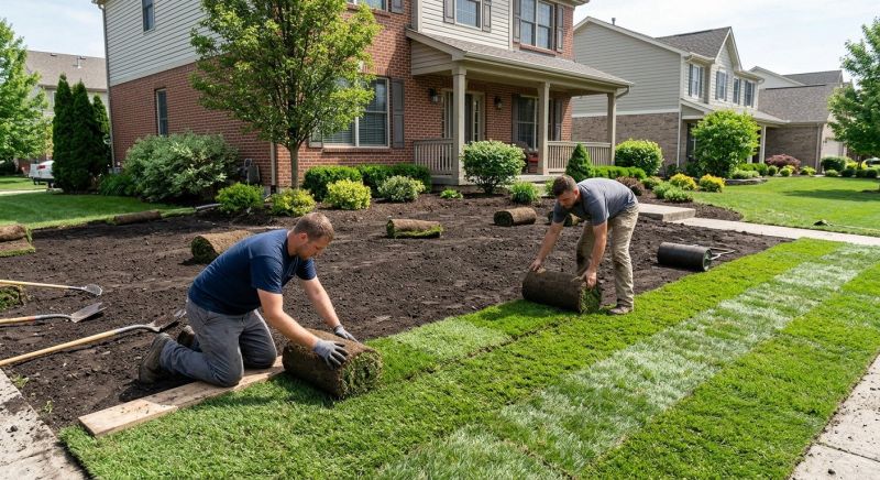 Bahia Sod Installation in Aiken, SC